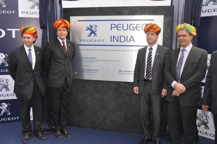 Peugeot marks re-entry into India